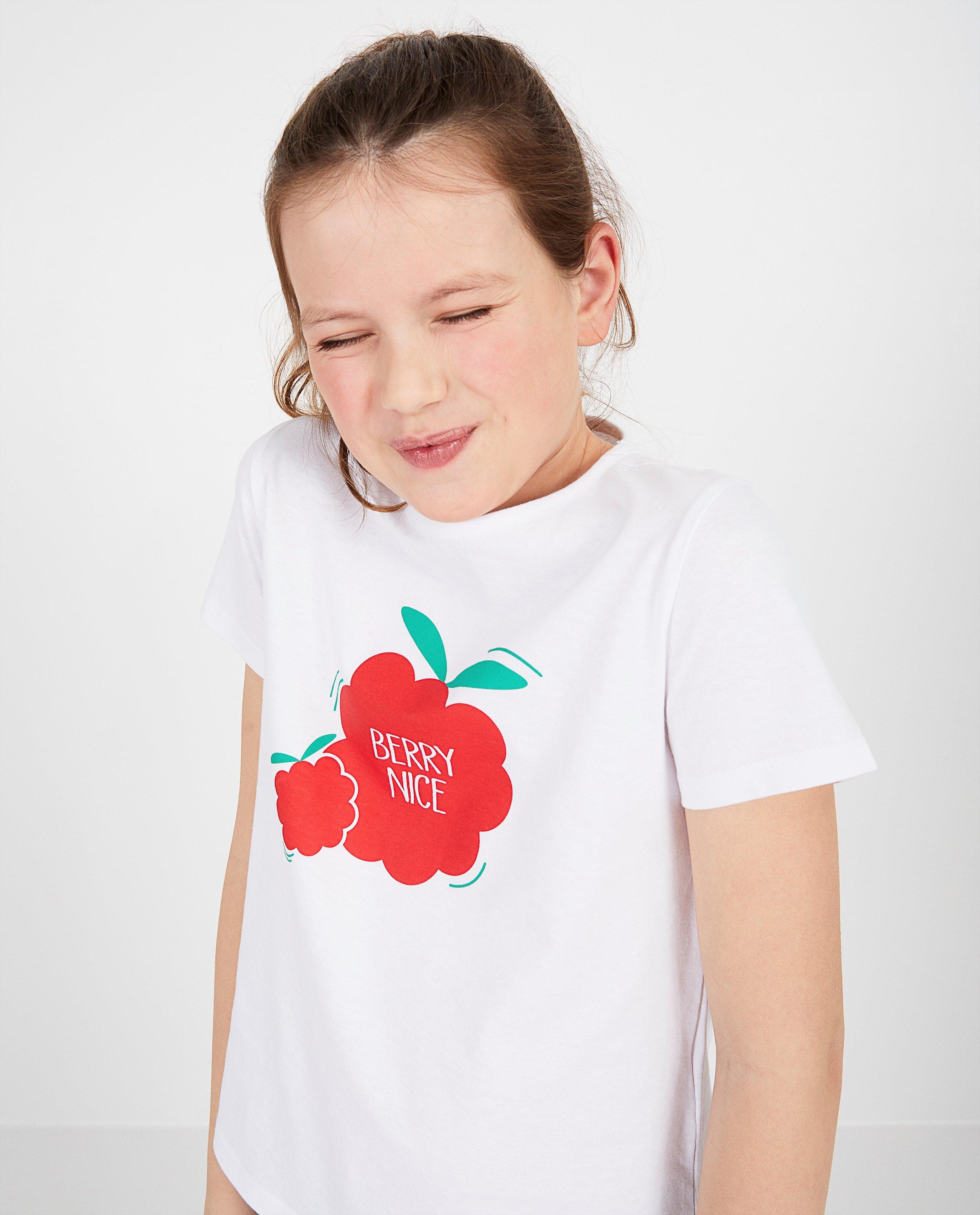 T-shirts - Wit T-shirt met opschrift BESTies