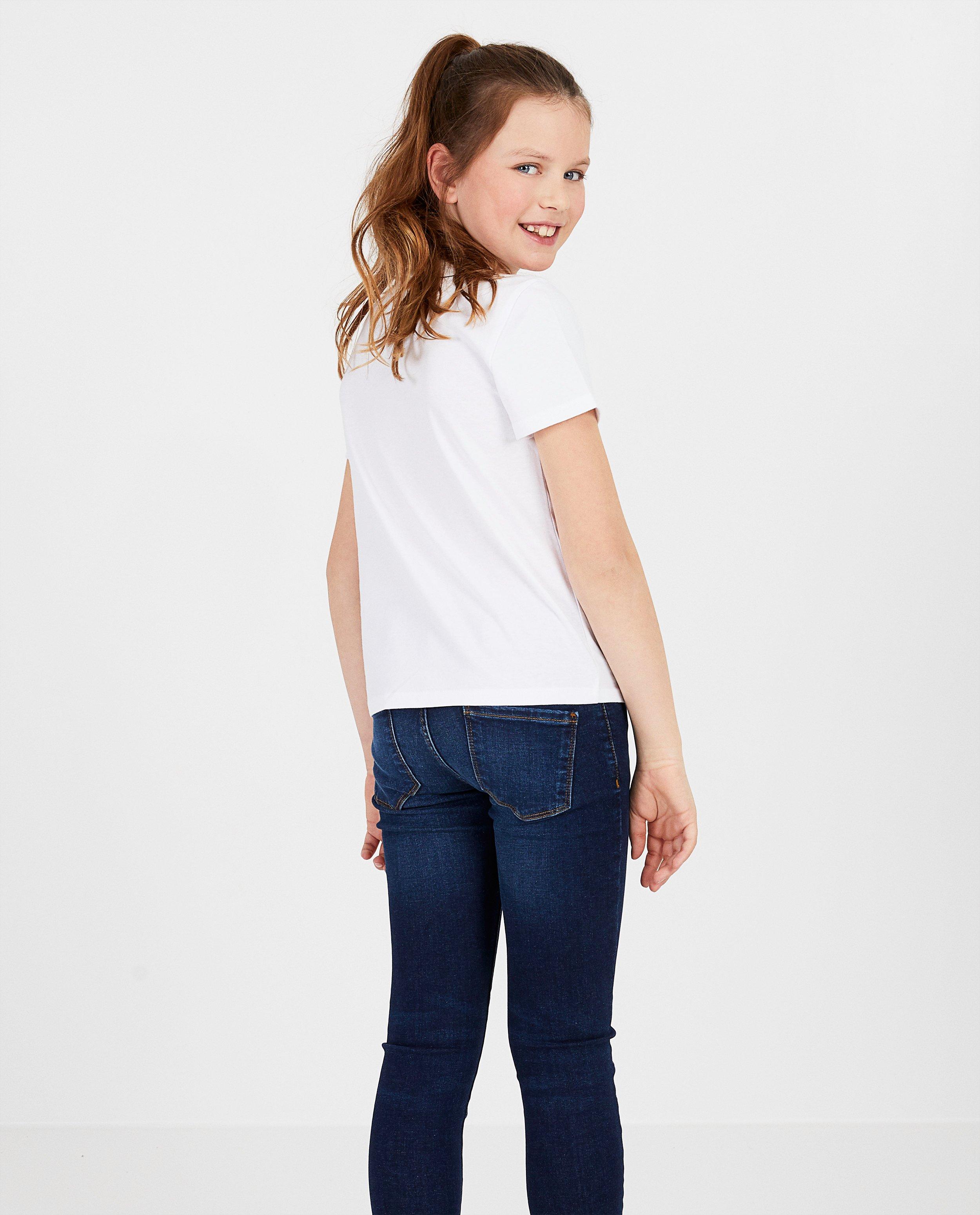T-shirts - Wit T-shirt met opschrift BESTies