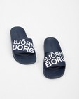 Schoenen - Blauwe slippers Björn Borg
