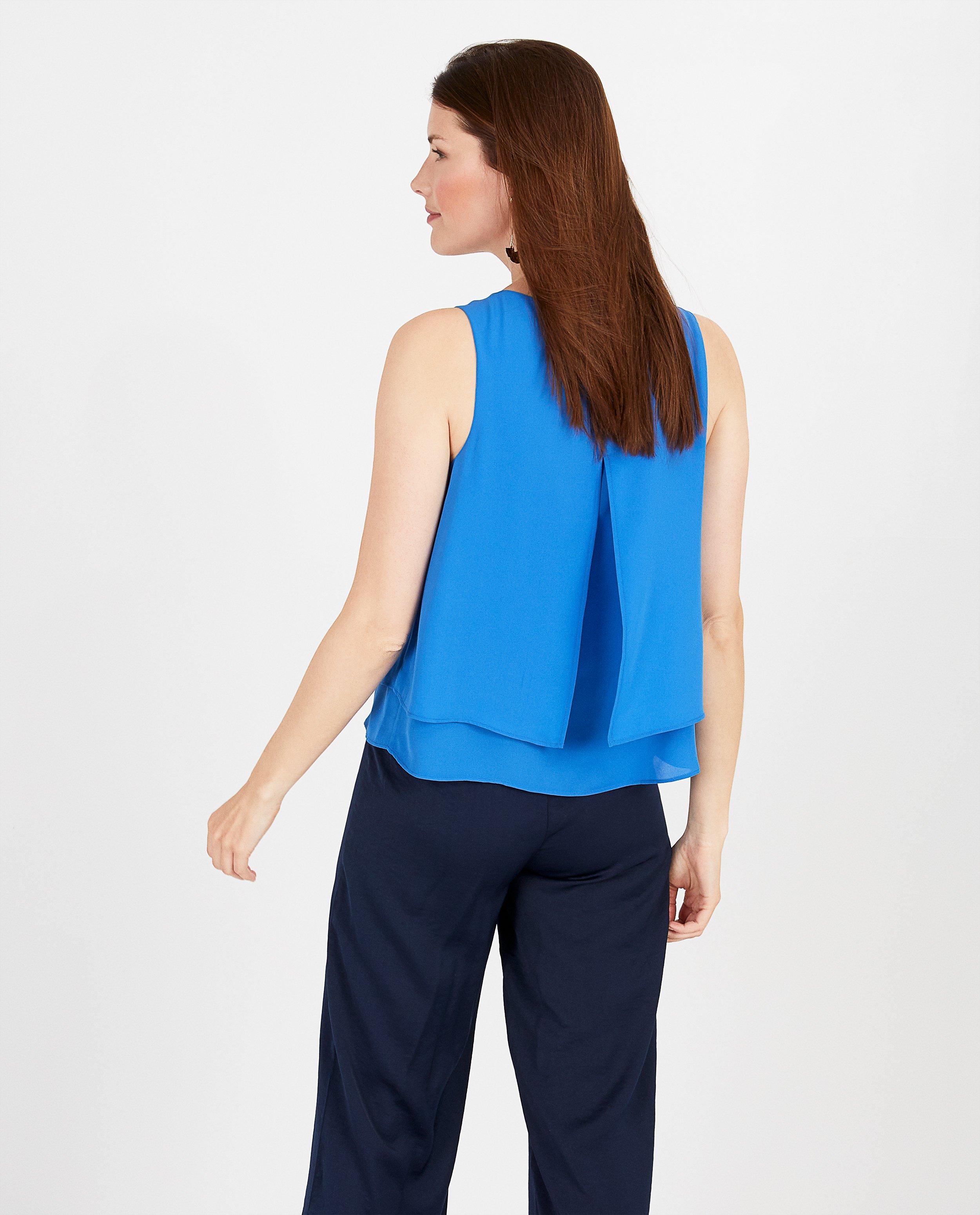 Kobaltblauwe top Sora - Product Detail - blauw - afbeelding nummer 3