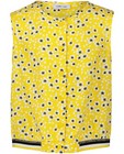 Hemden - Gele top met bloemenprint