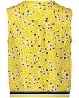 Hemden - Gele top met bloemenprint