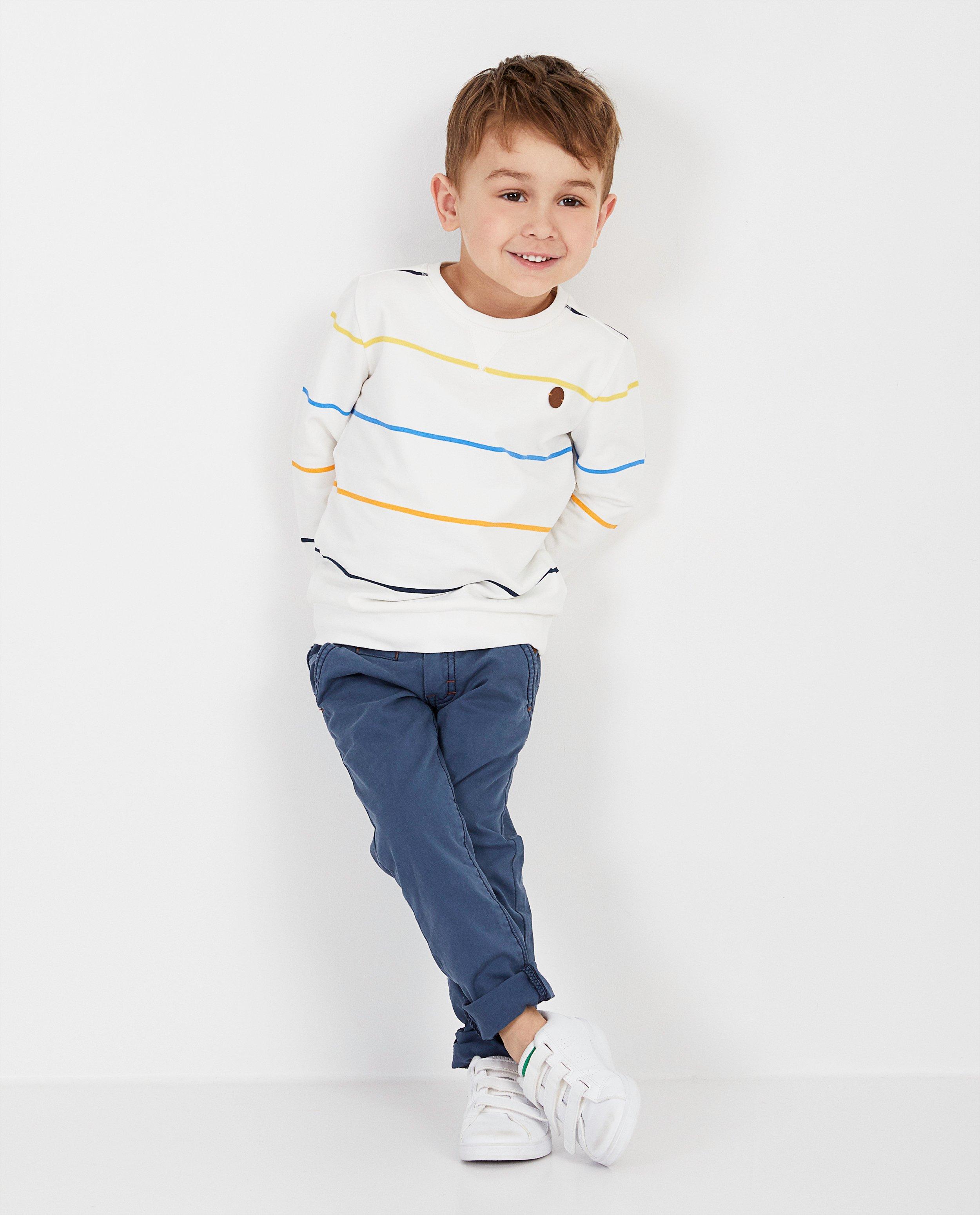 Blauwe broek Piet Piraat - verstelbare taille - Piet Piraat