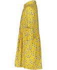 Kleedjes - Gele jurk met bloemenprint