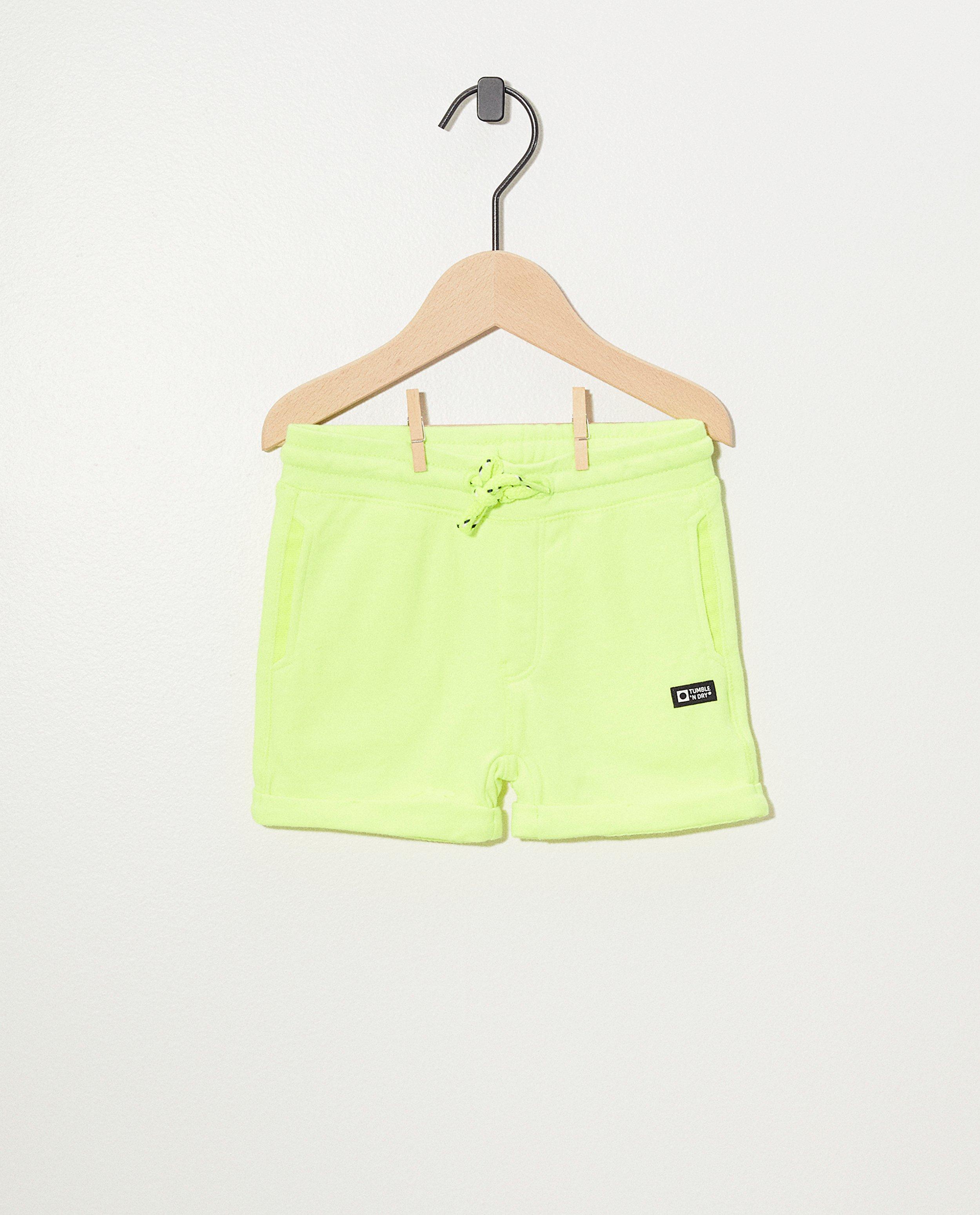 Shorten - Gele sweatshort Tumble 'n Dry