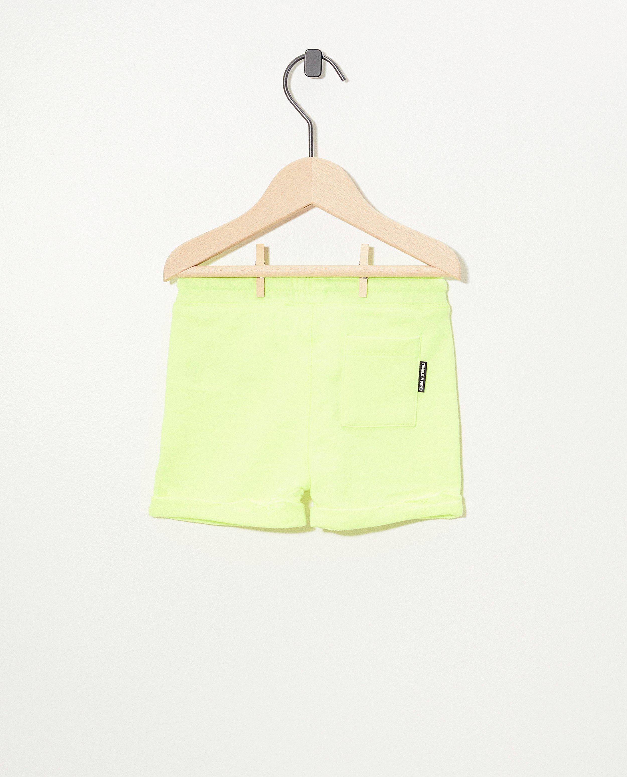 Gele sweatshort Tumble 'n Dry - Stretch - Tumble 'n Dry
