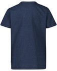 T-shirts - T-shirt bleu à imprimé