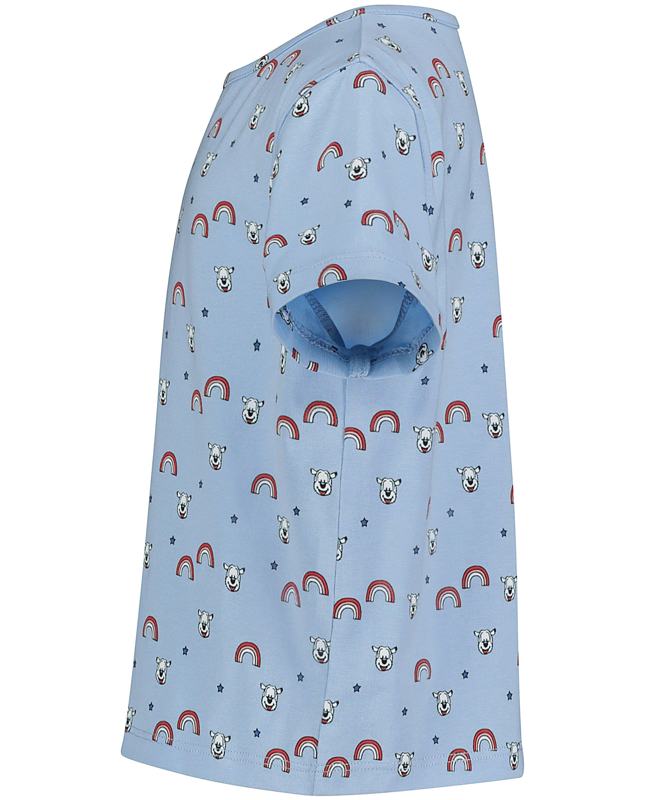 T-shirts - T-shirt bleu, imprimé Samson