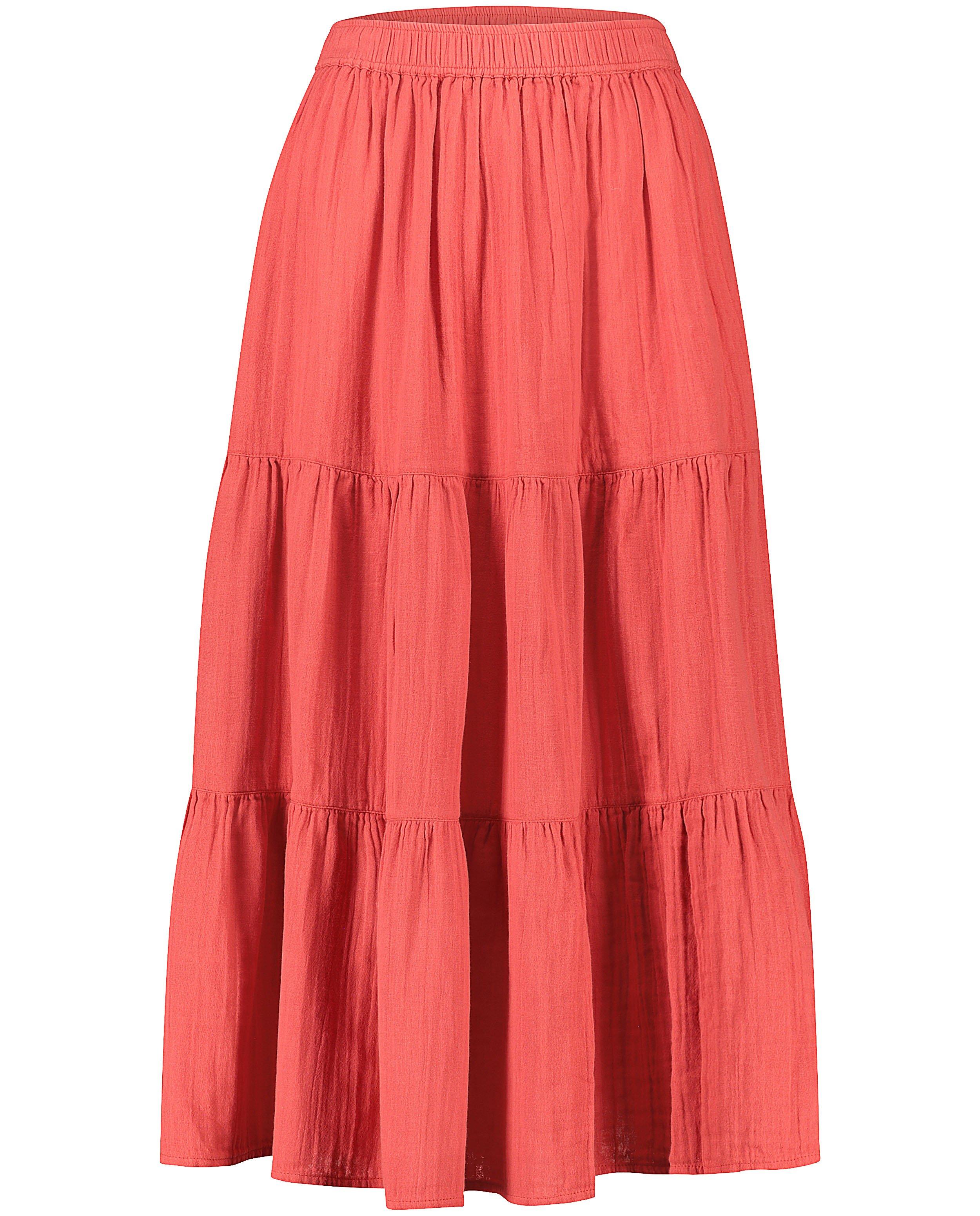 Rokken - Rode maxi-rok