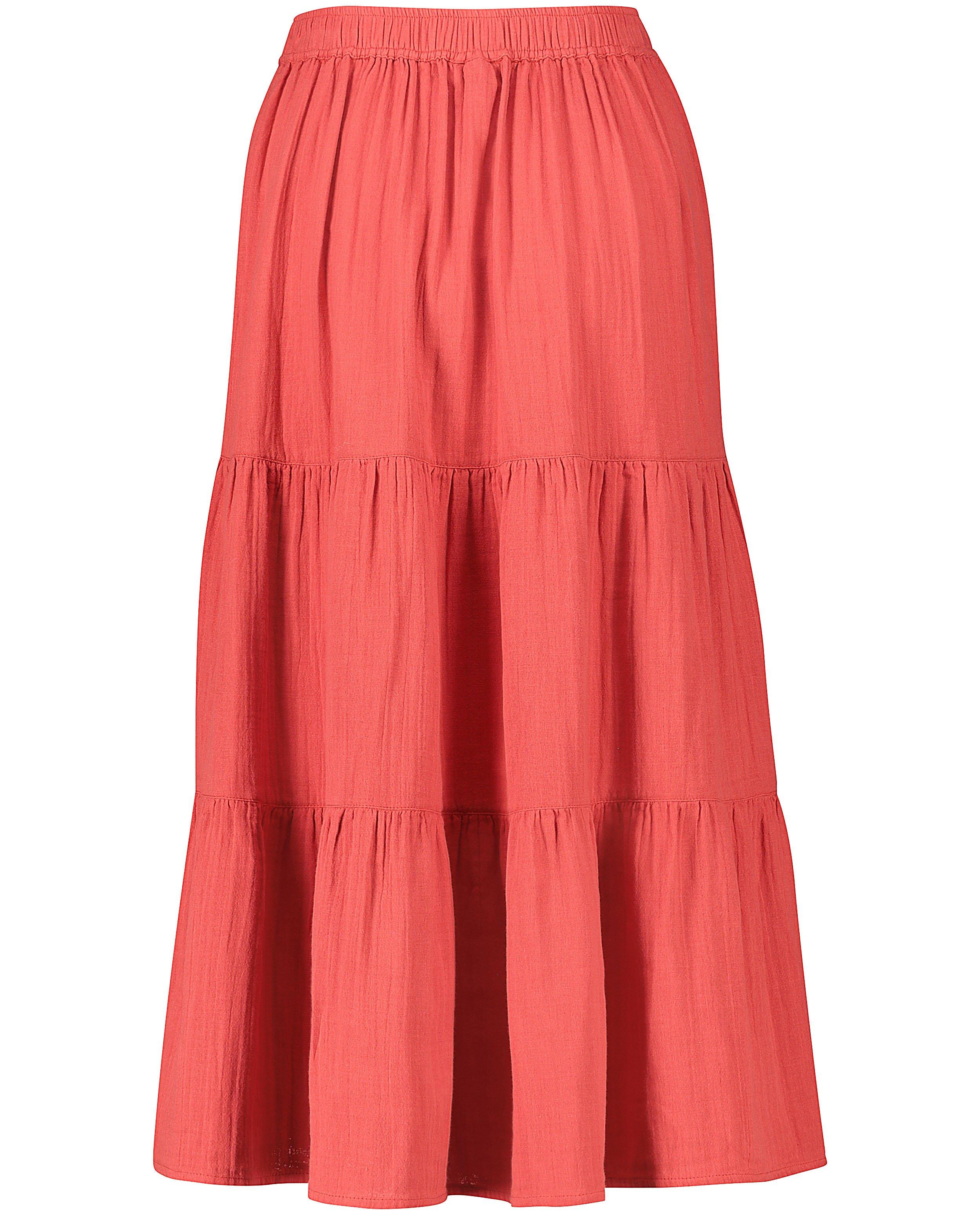 Rokken - Rode maxi-rok