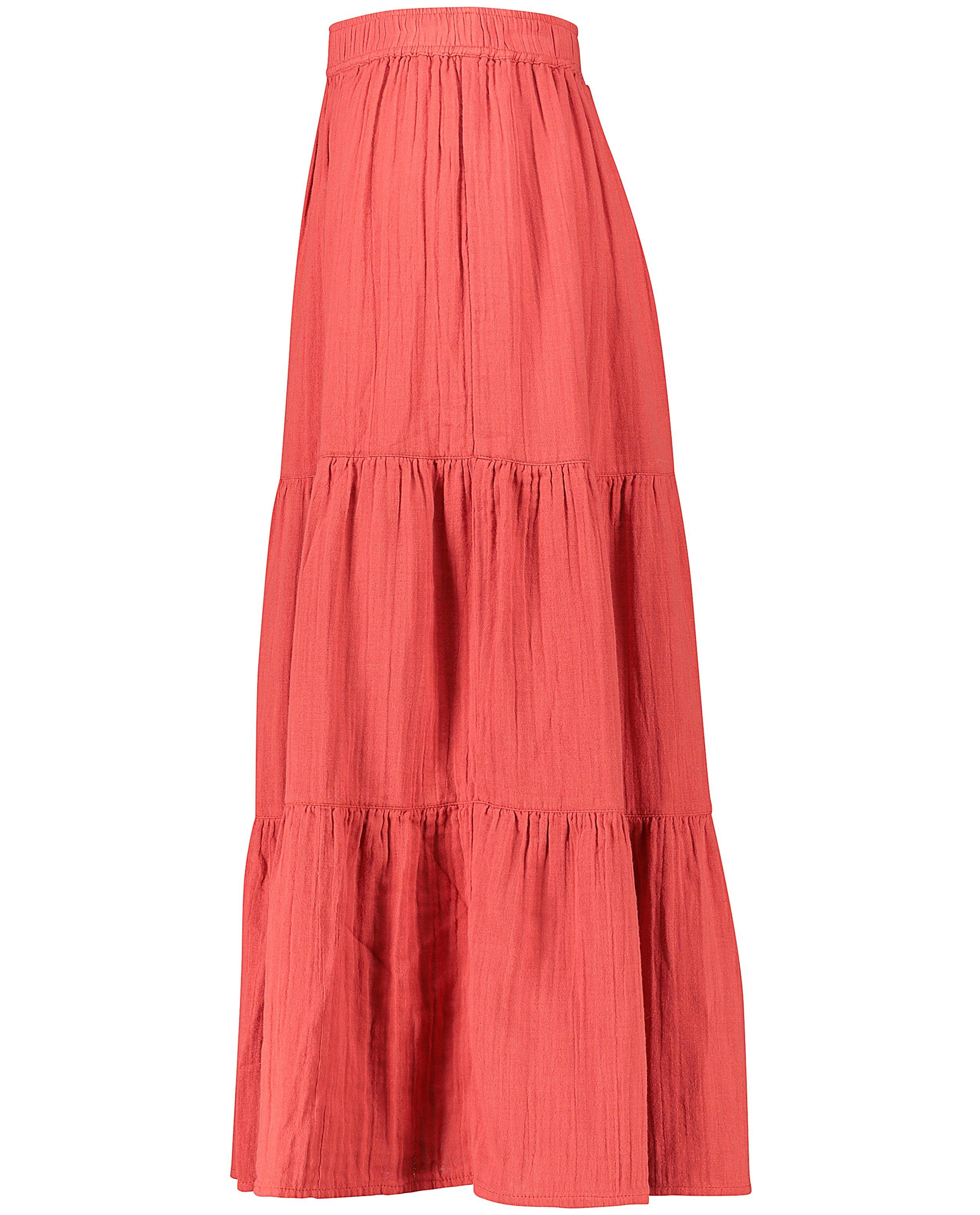 Rokken - Rode maxi-rok