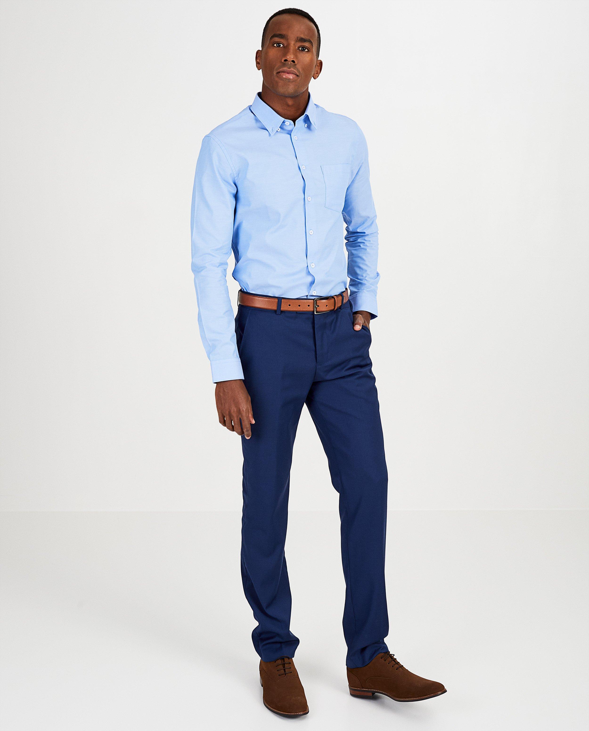 Chemise bleu clair - D&eacute;tails du produit - bleu clair - image num&eacute;ro 1