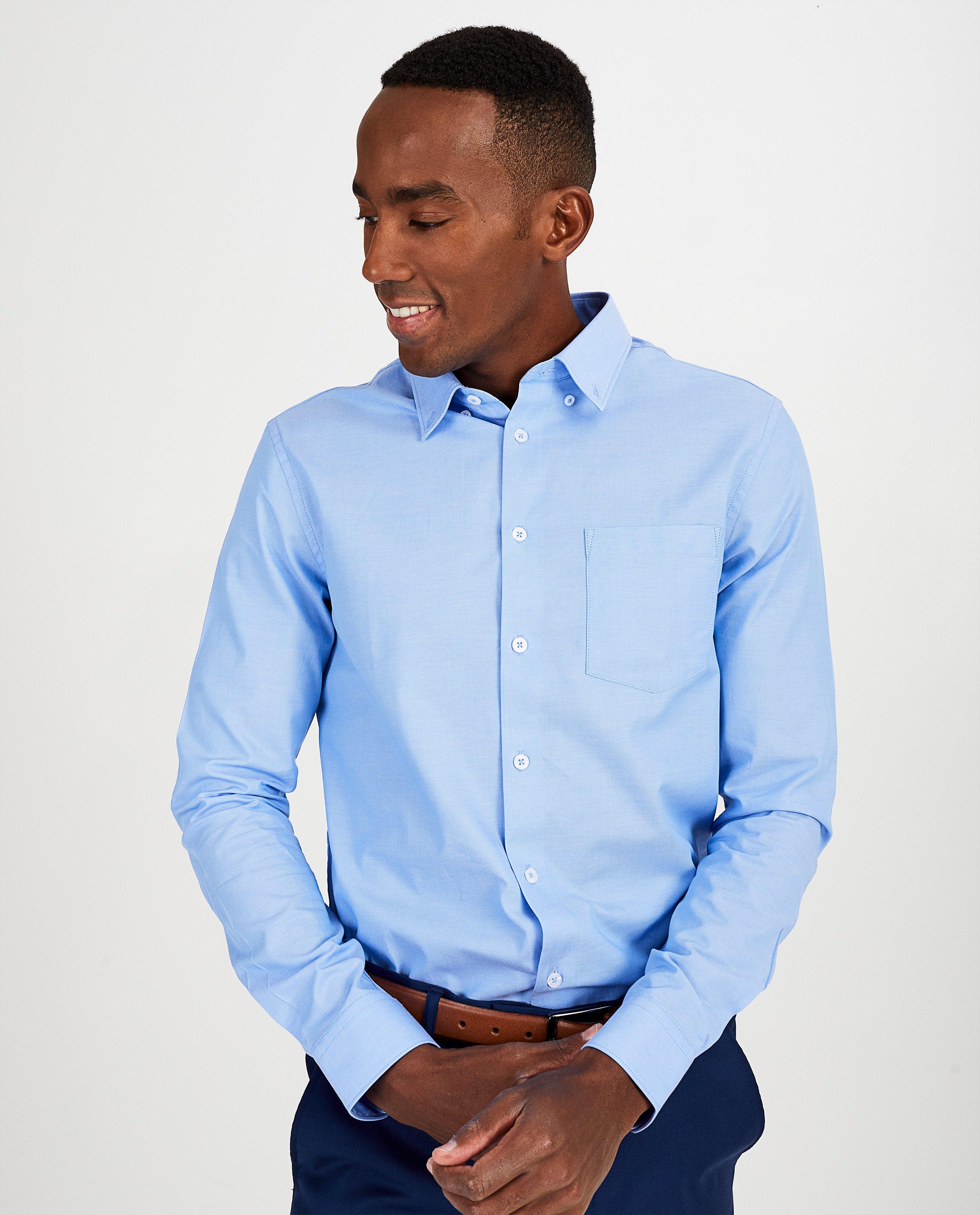 Chemise bleu clair - D&eacute;tails du produit - bleu clair - image num&eacute;ro 2