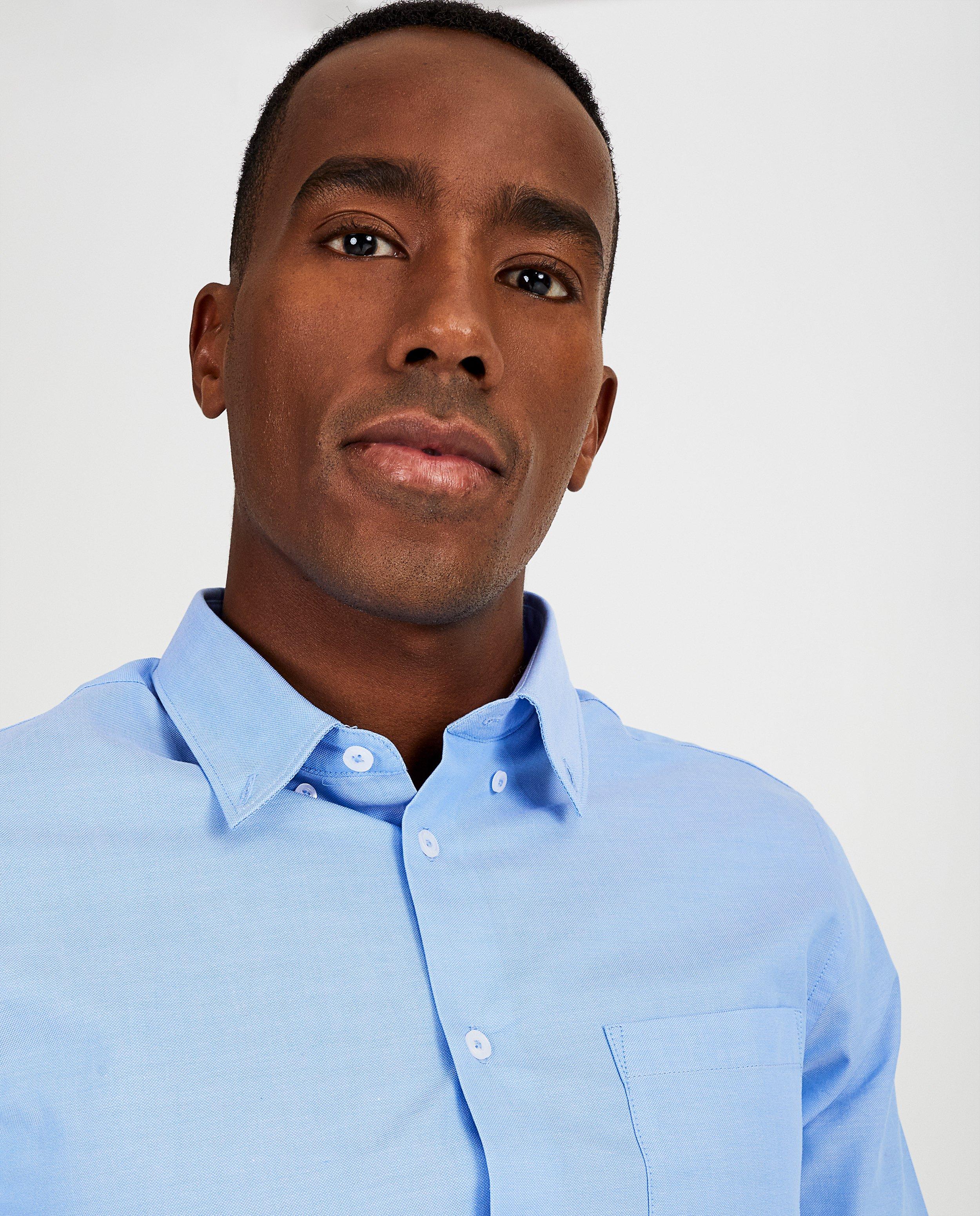 Chemise bleu clair - D&eacute;tails du produit - bleu clair - image num&eacute;ro 4