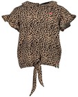 Hemden - Beige top met luipaardprint Looxs