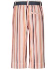 Pantalons - Jupe-culotte rose rayée Plop