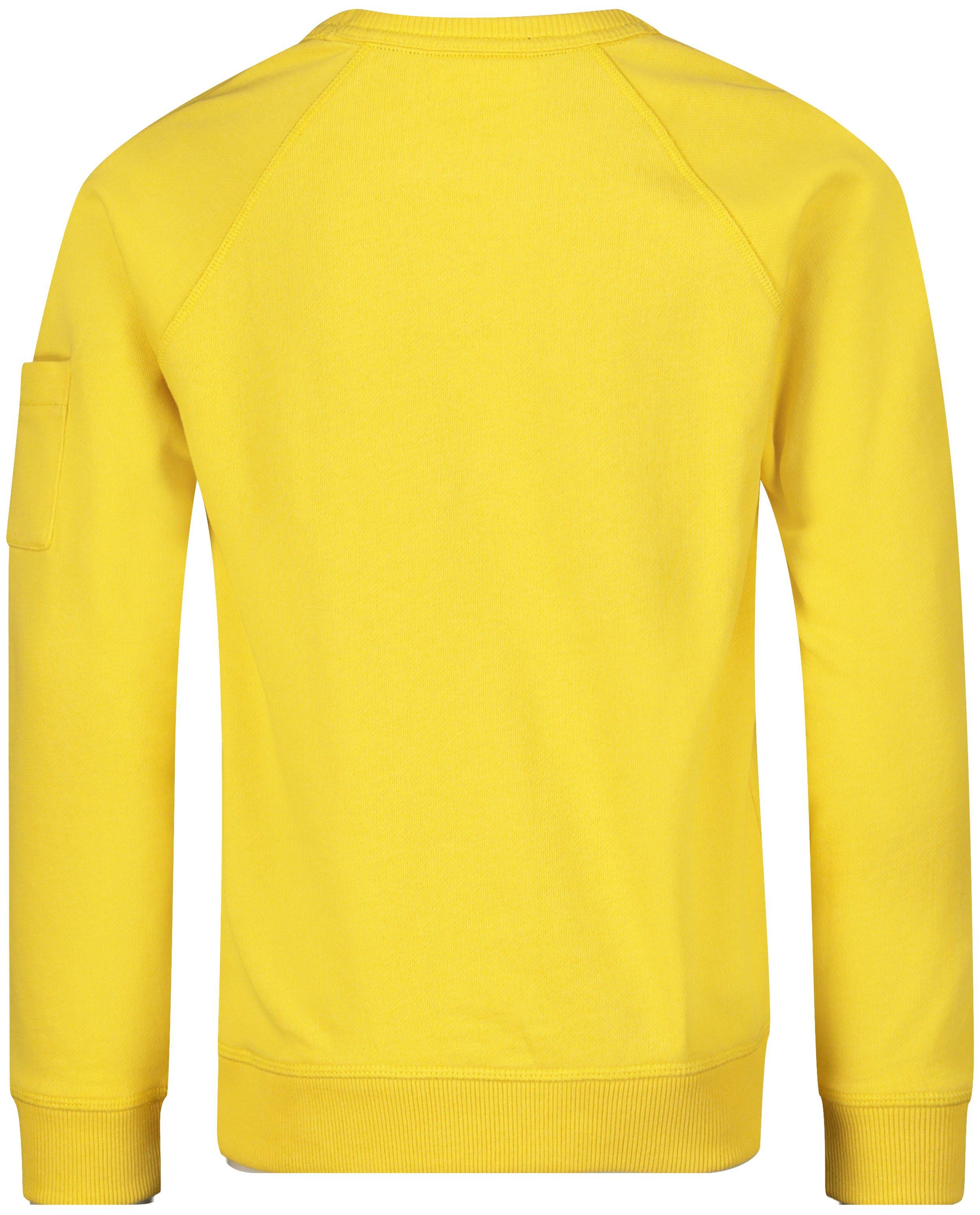 Sweaters - Gele sweater met opschrift
