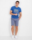 Blauw T-shirt Hampton Bays - met print - Hampton Bays