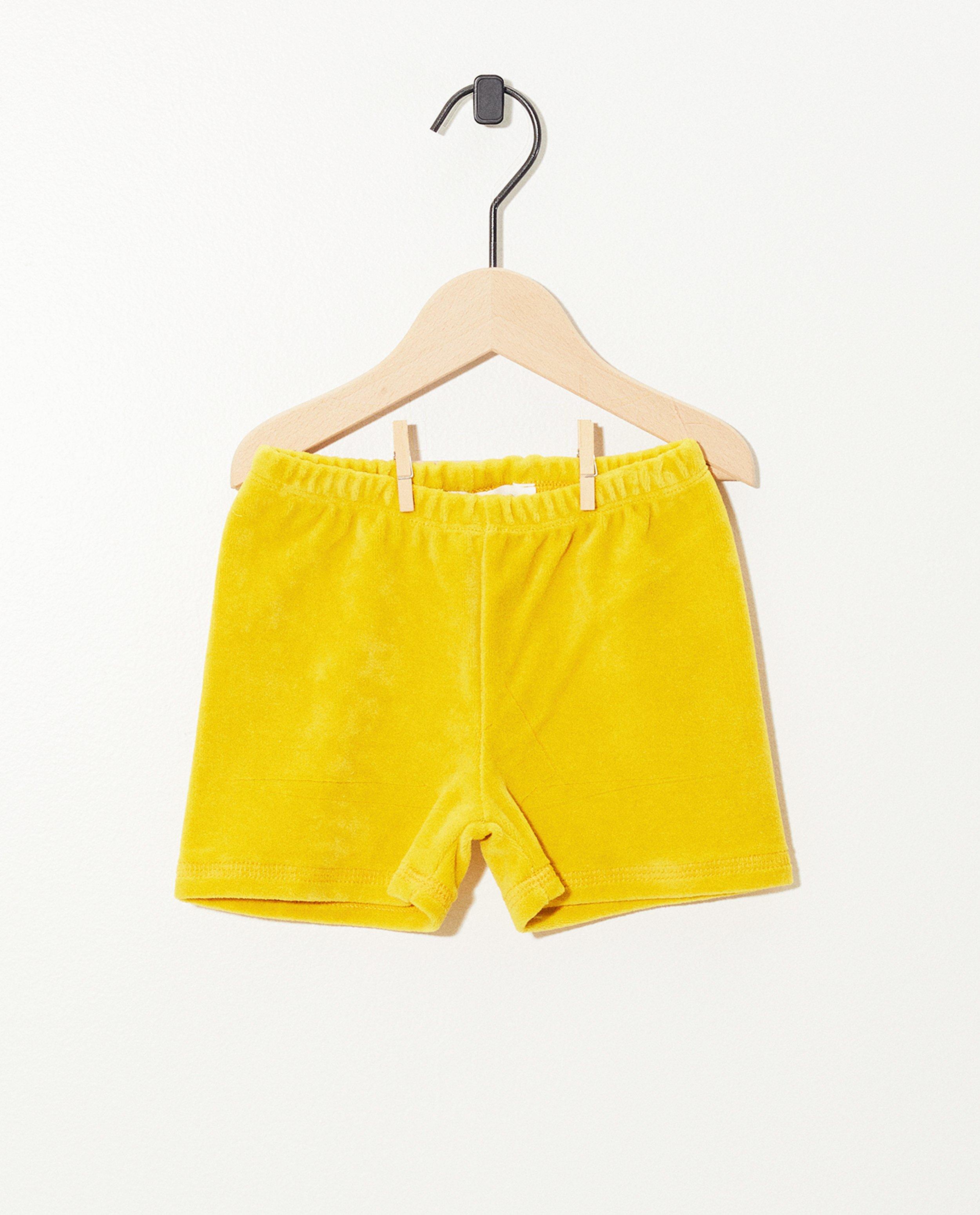 Short en éponge jaune Onnolulu - stretch - Onnolulu