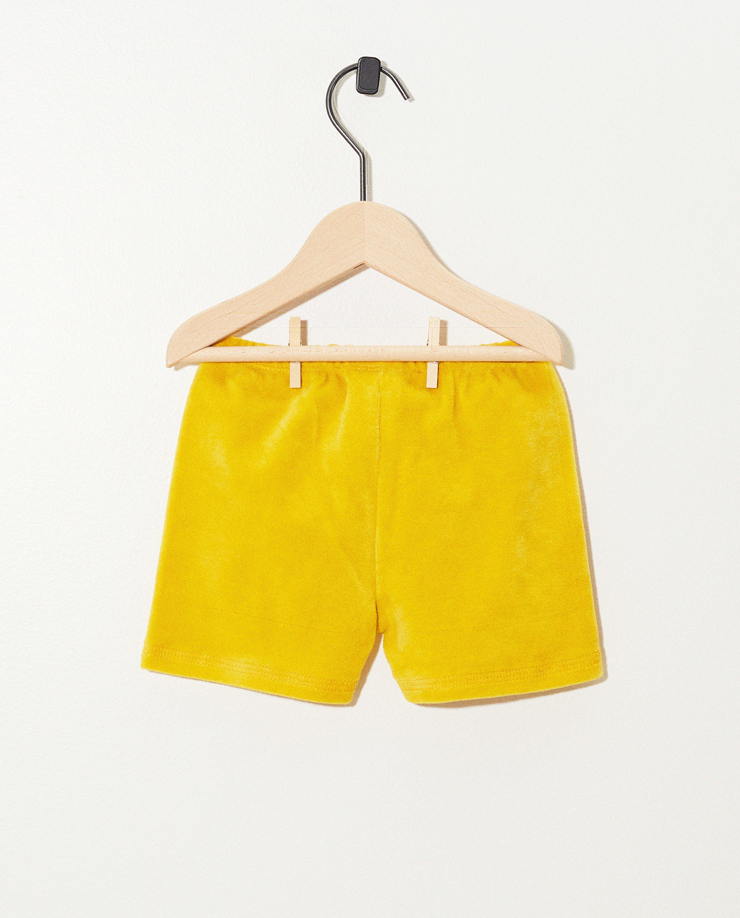Shorts - Short en éponge jaune Onnolulu