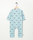Blauwe pyjama met print Onnolulu - allover - Onnolulu