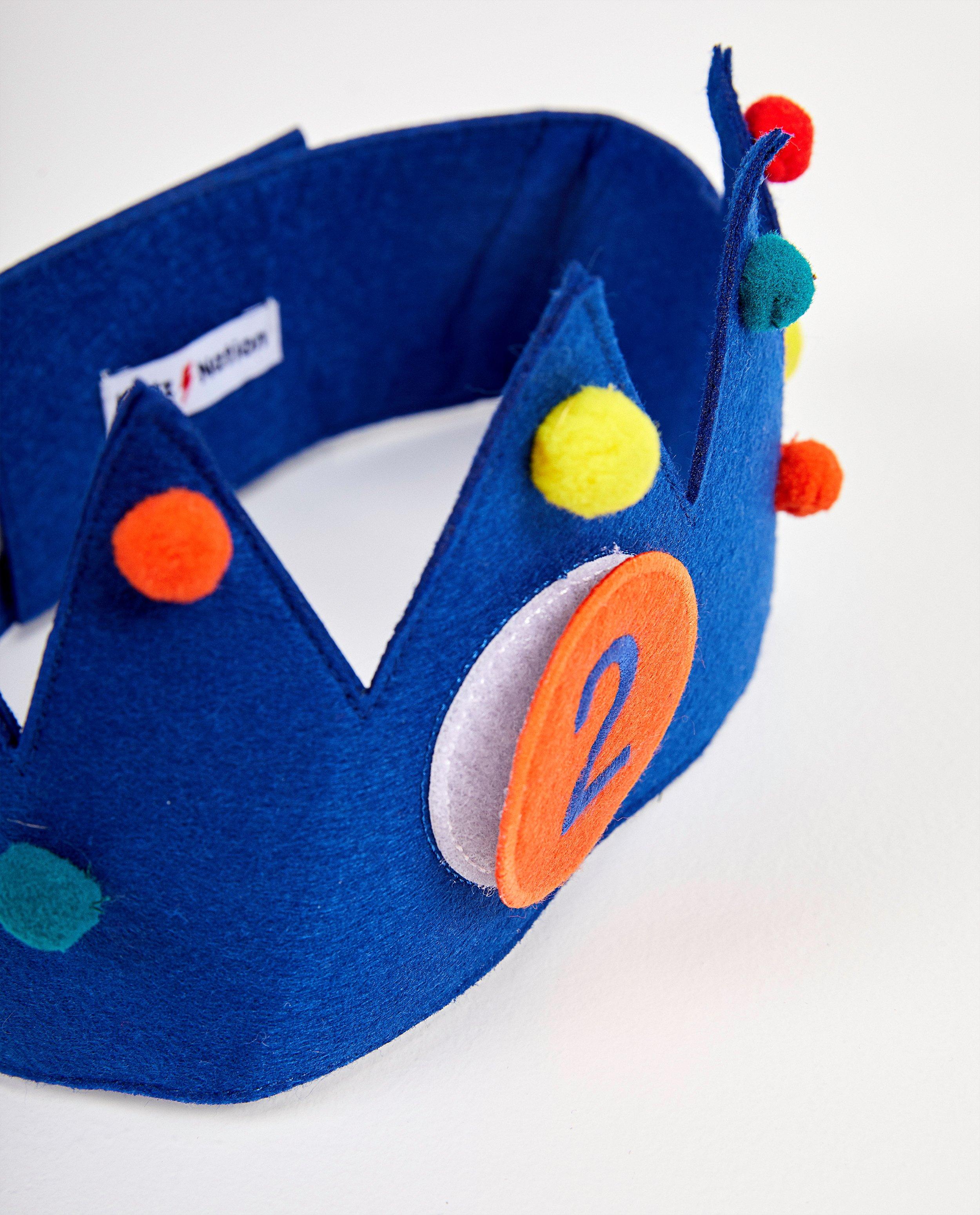 Bonneterie - Couronne d’anniversaire, 2-8 ans