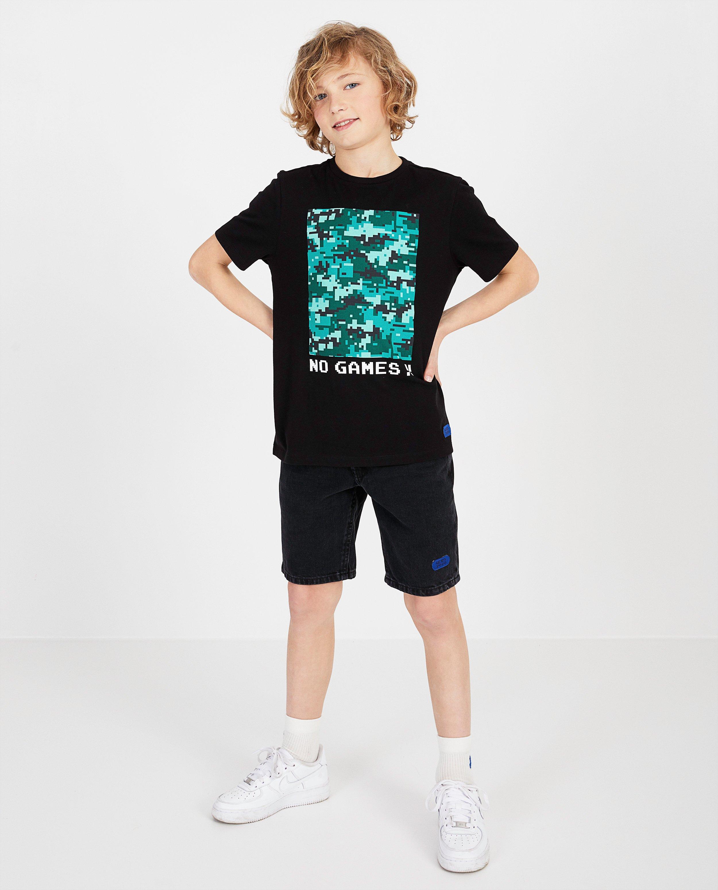 Zwart shirt met print Gers Pardoel - null - Gers Pardoel
