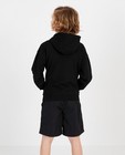 Sweaters - Zwarte hoodie Gers Pardoel