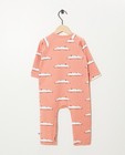 Nachtkleding - Roze pyjama met print Onnolulu