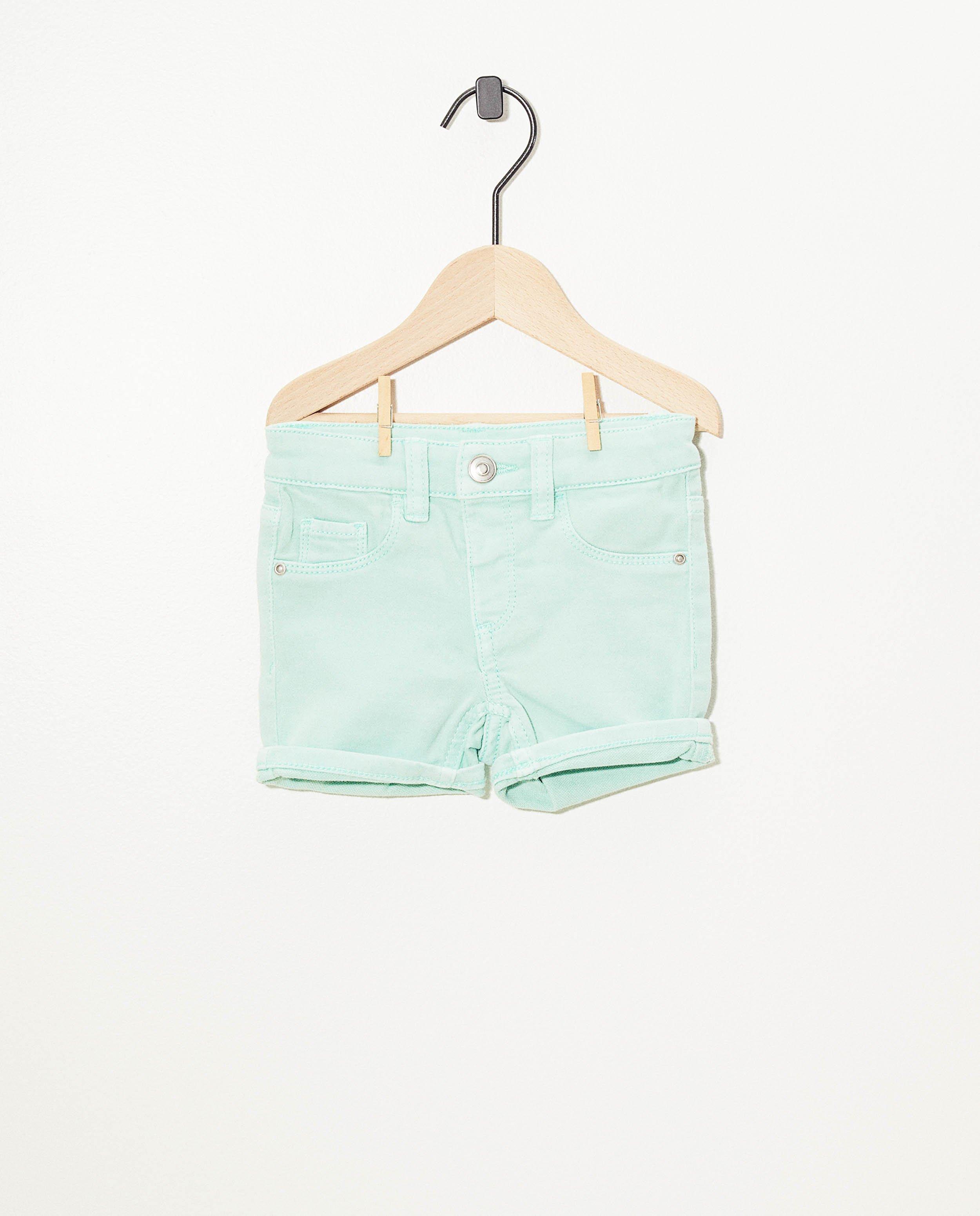 Lichtgroene short Bumba - effen - Bumba