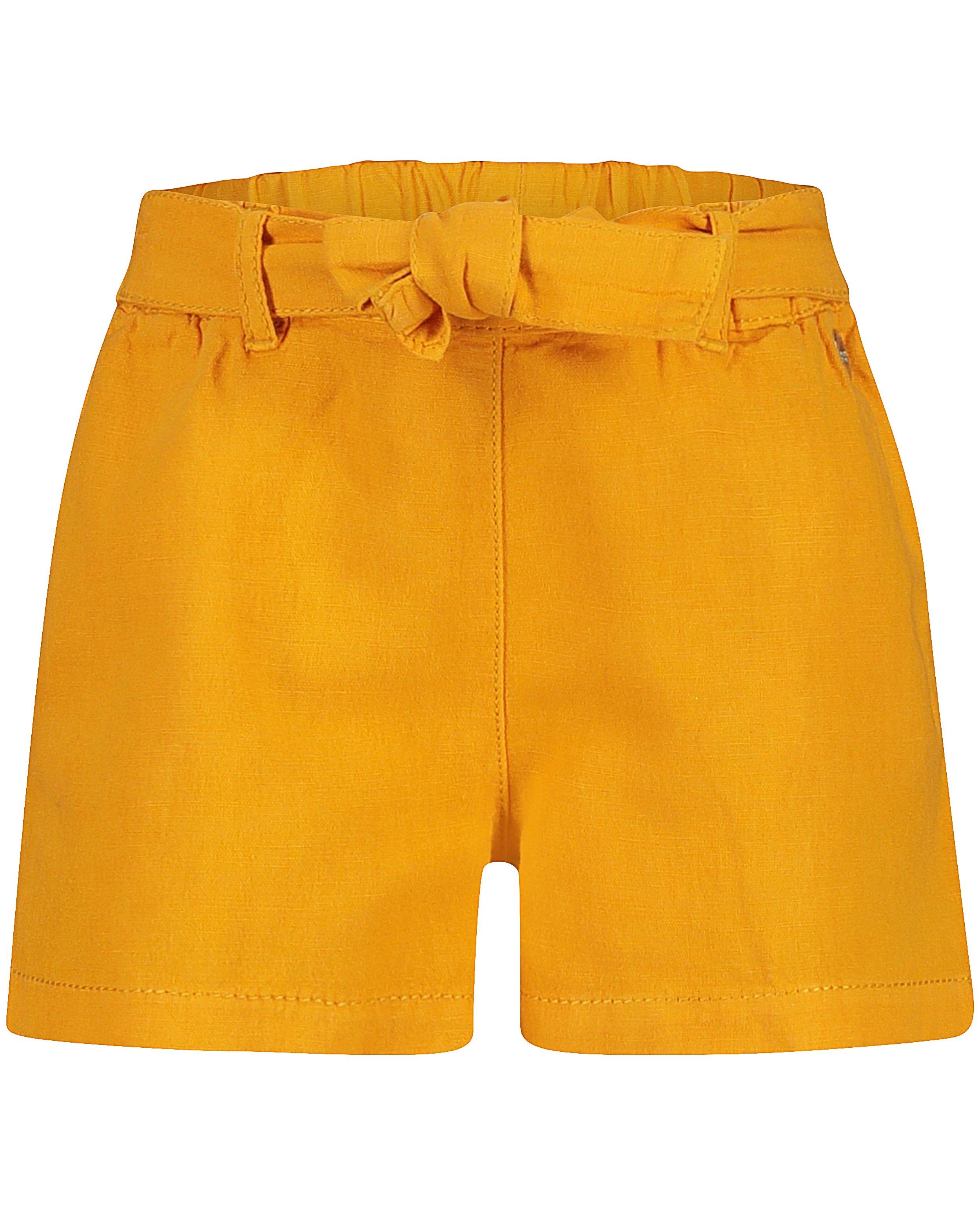 Shorten - Donkergele short Plop