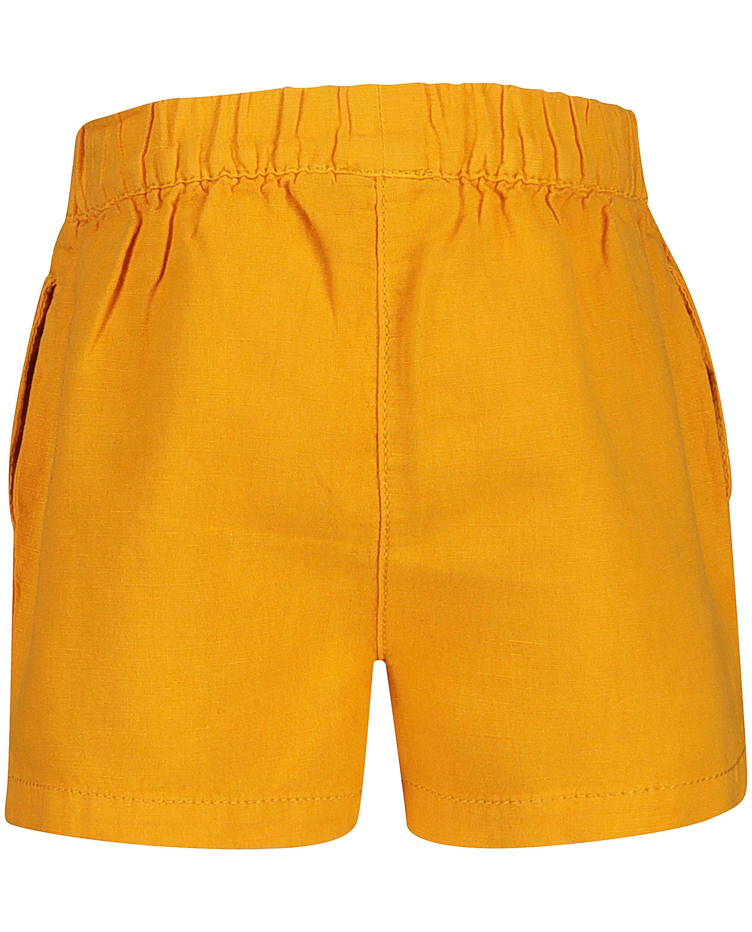 Shorten - Donkergele short Plop