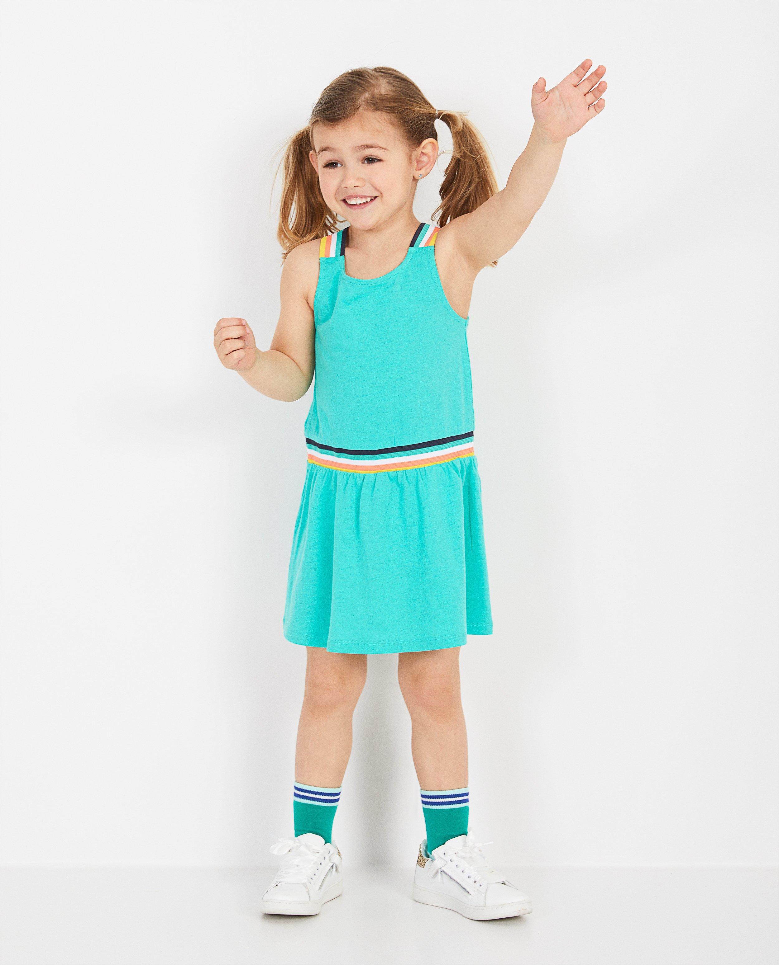 Turquoise jurk BESTies - Product Detail - lichtgroen - afbeelding nummer 2