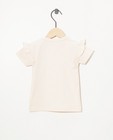 T-shirts - Roze T-shirt met print Fixoni