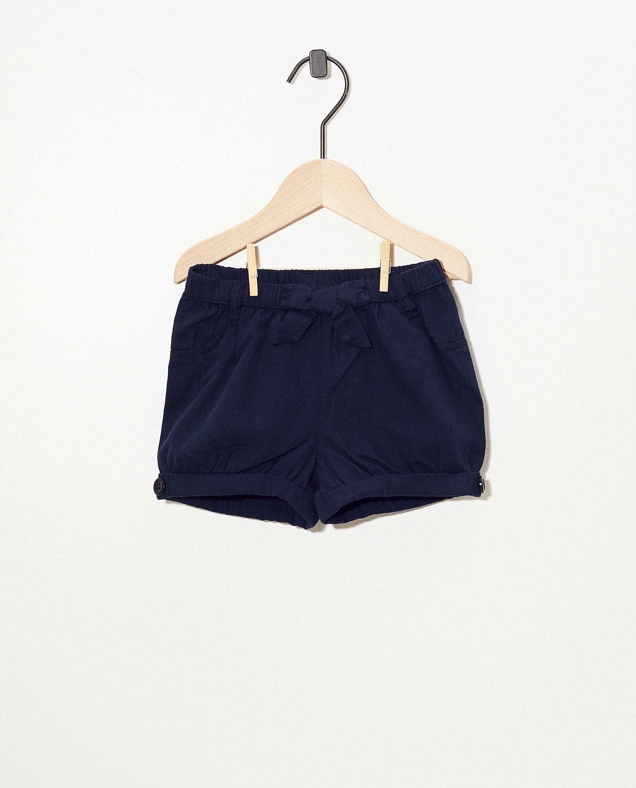 Donkerblauw shortje Bumba - met strik - Bumba