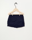 Shorts - Short bleu foncé Bumba