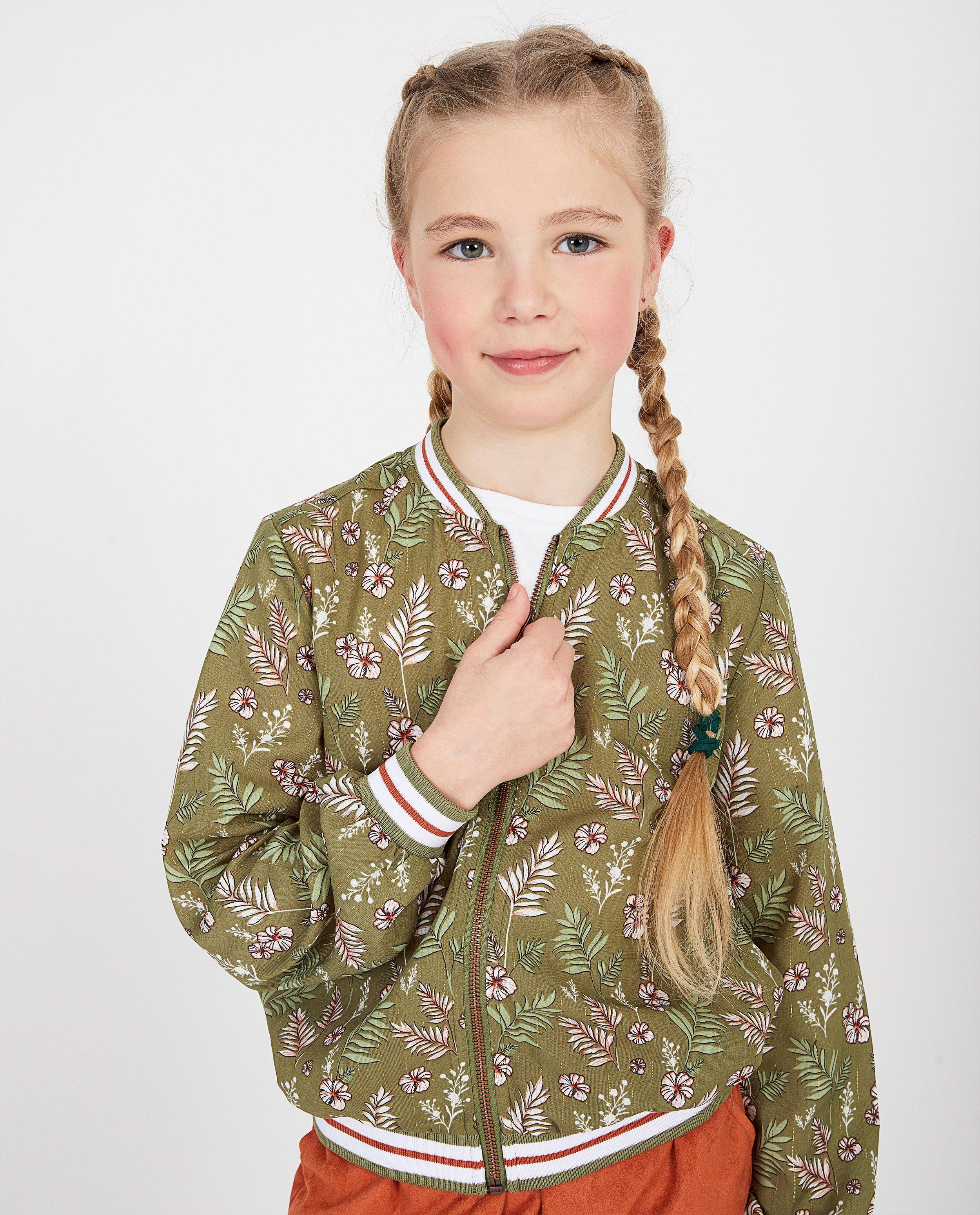 Blazers - Groen vest met print