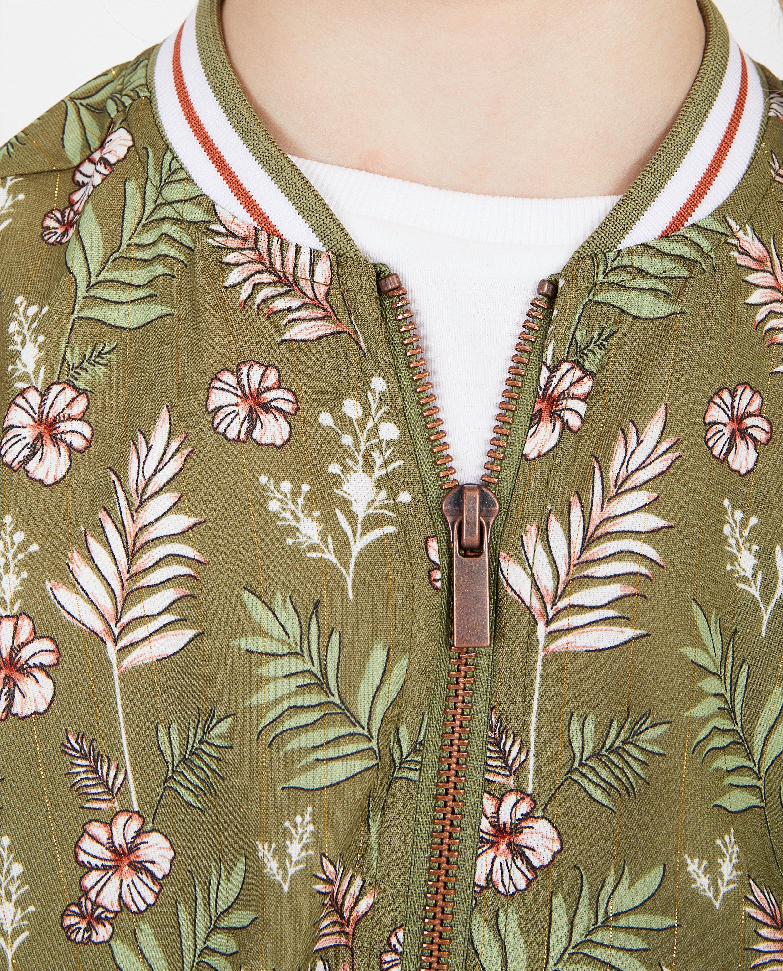 Blazers - Groen vest met print
