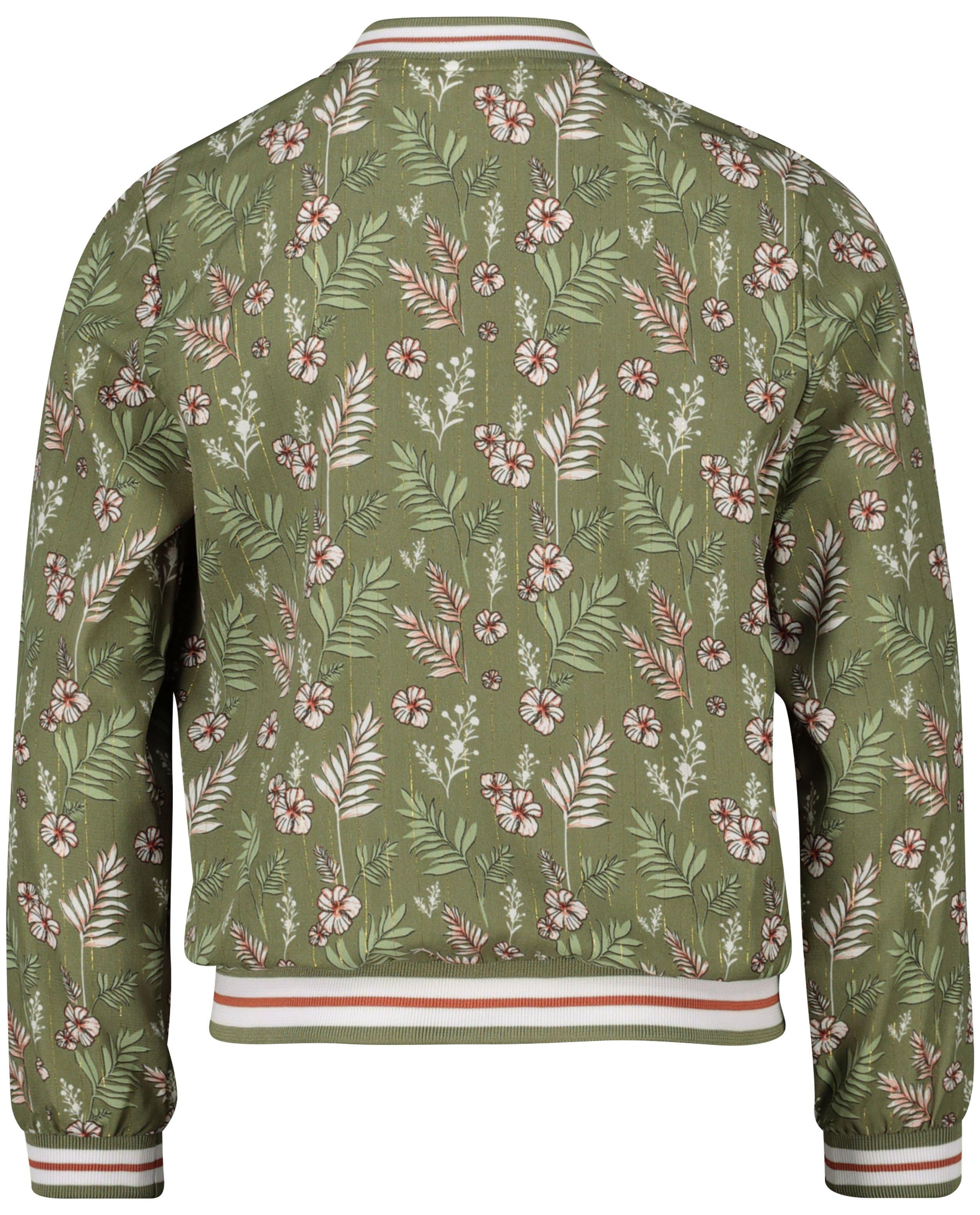 Blazers - Groen vest met print