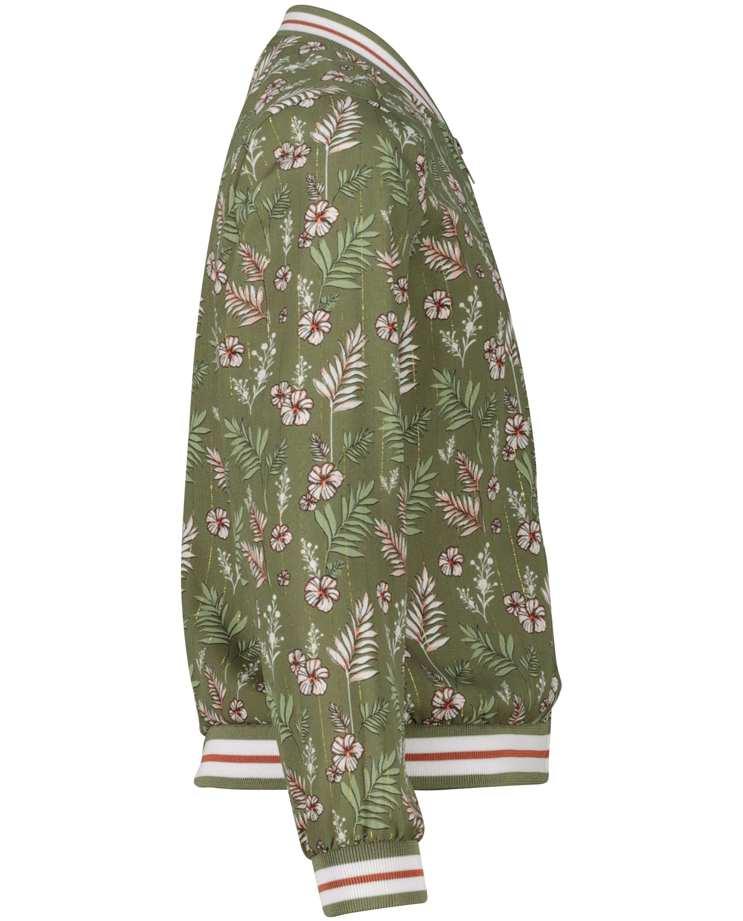 Blazers - Groen vest met print