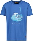 T-shirts - Blauw T-shirt met print Wickie