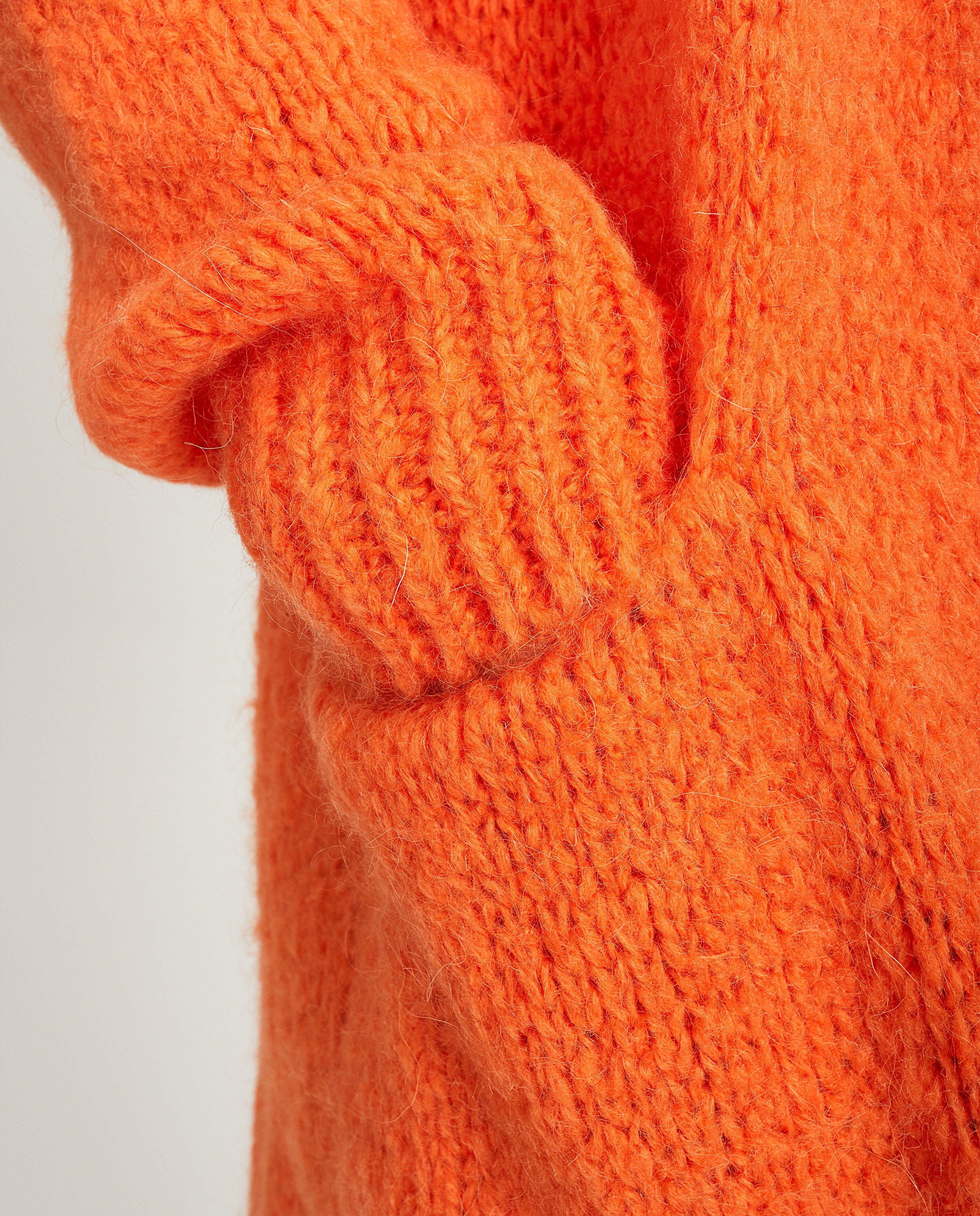 Cardigans - Long cardigan orange vif