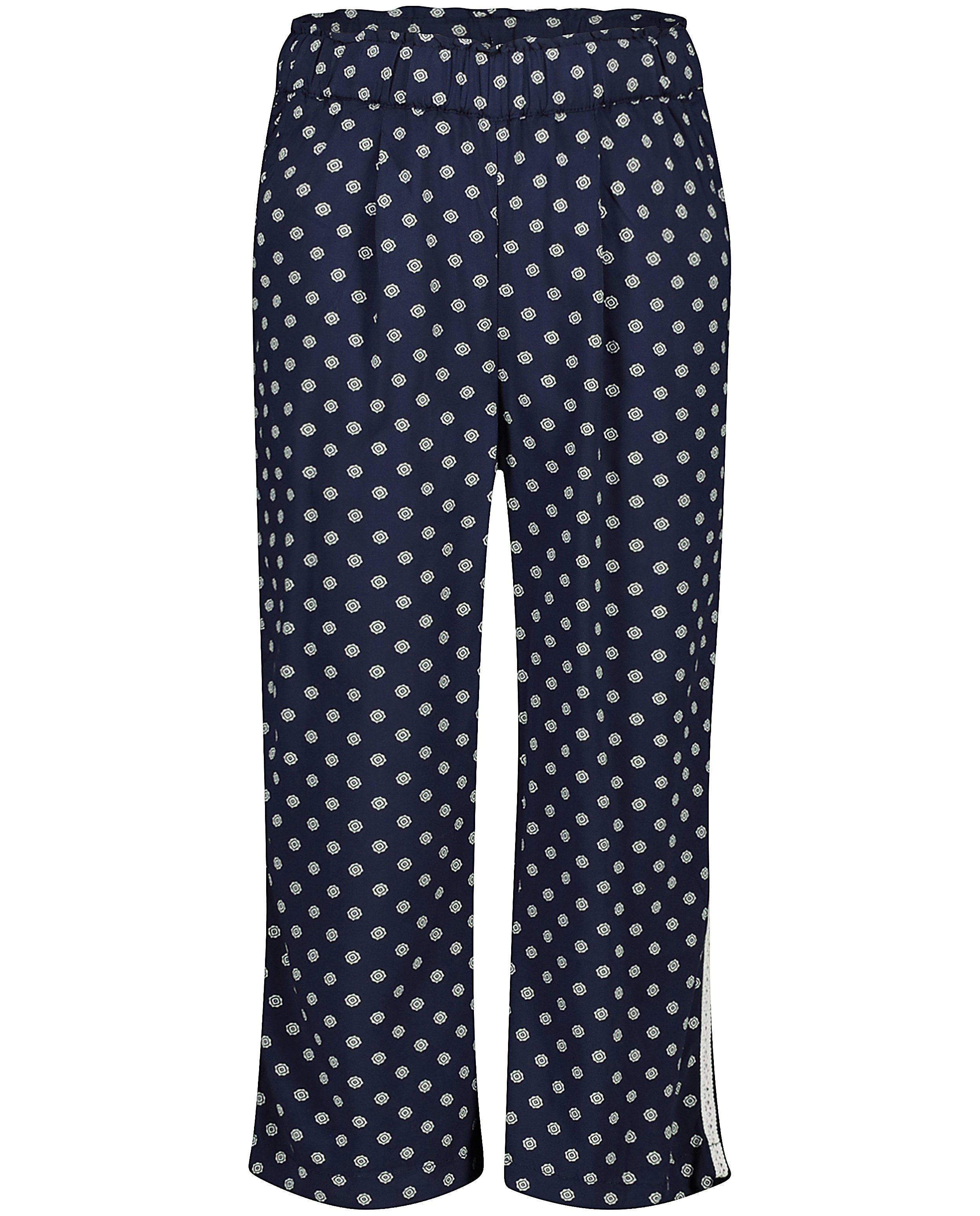 Blauwe broek met print s.Oliver - allover - S. Oliver