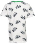 Hemden - Wit T-shirt met print B'Chill