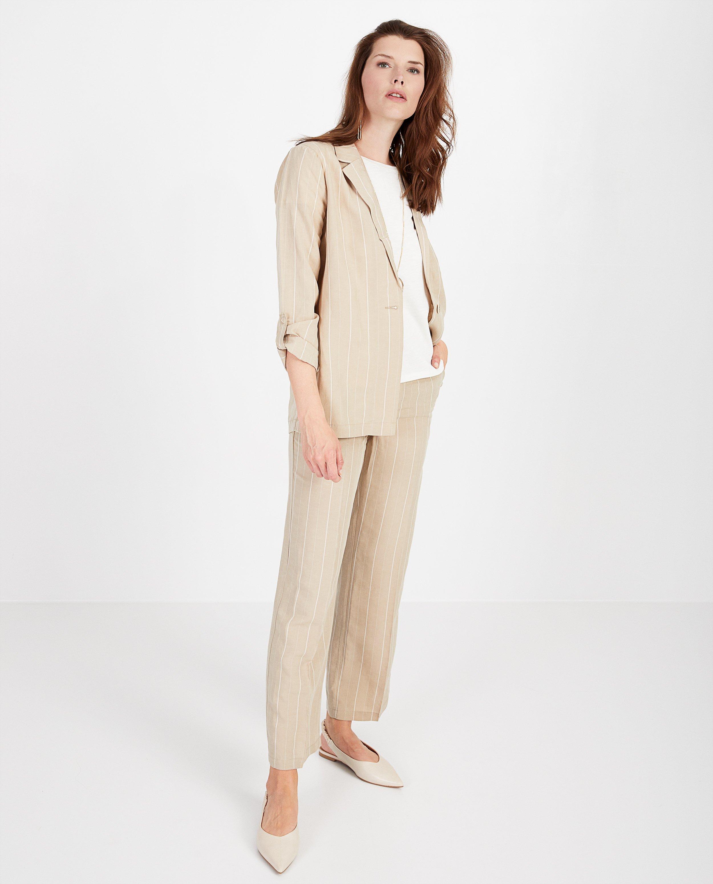 Beige vest met strepen Youh! - allover - Youh!