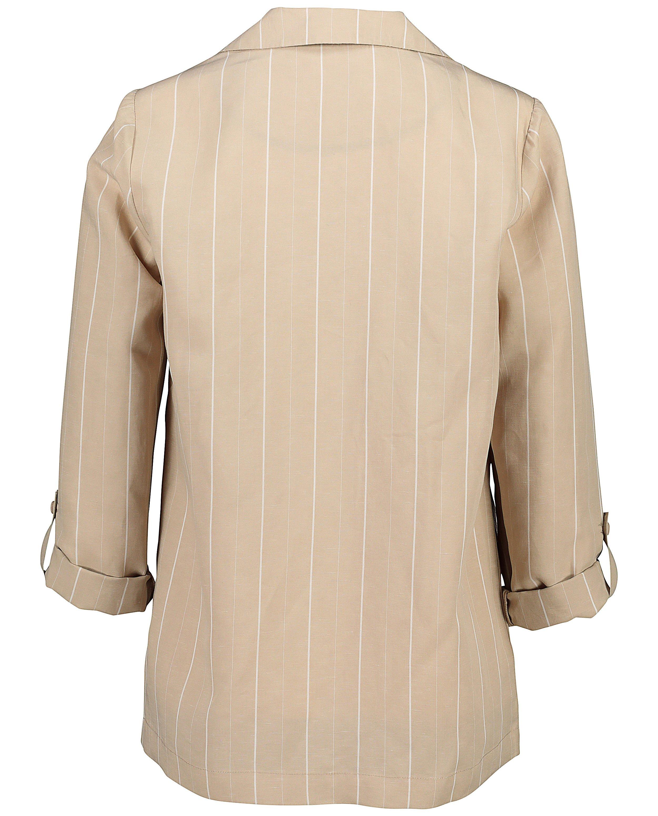 Blazers - Beige vest met strepen Youh!