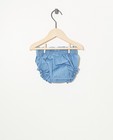 Shorts - Culotte bleue avec un nœud papillon