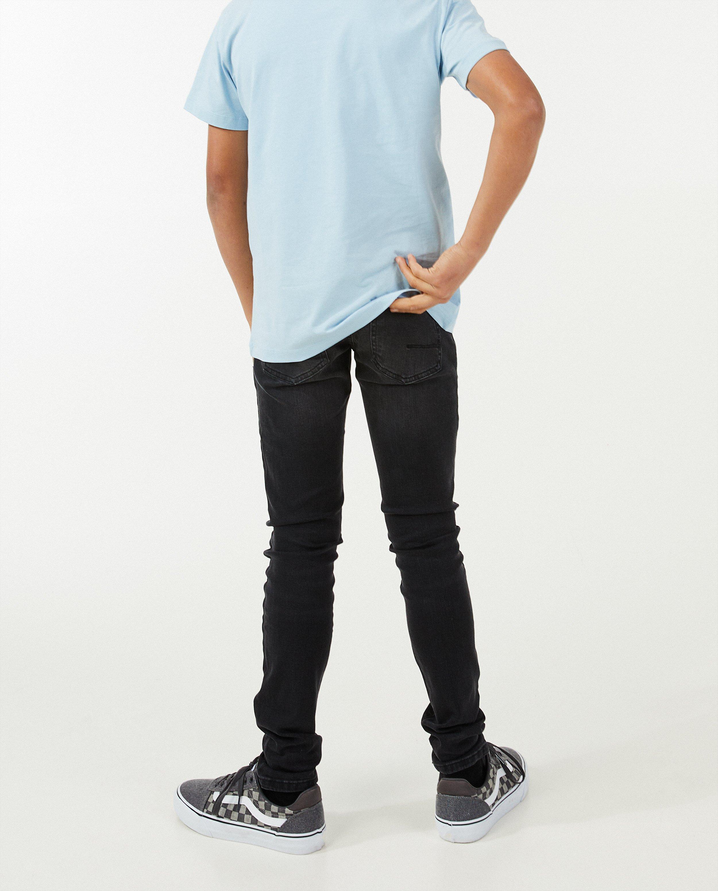 Jeans - Skinny noir JOEY, 7-14 ans