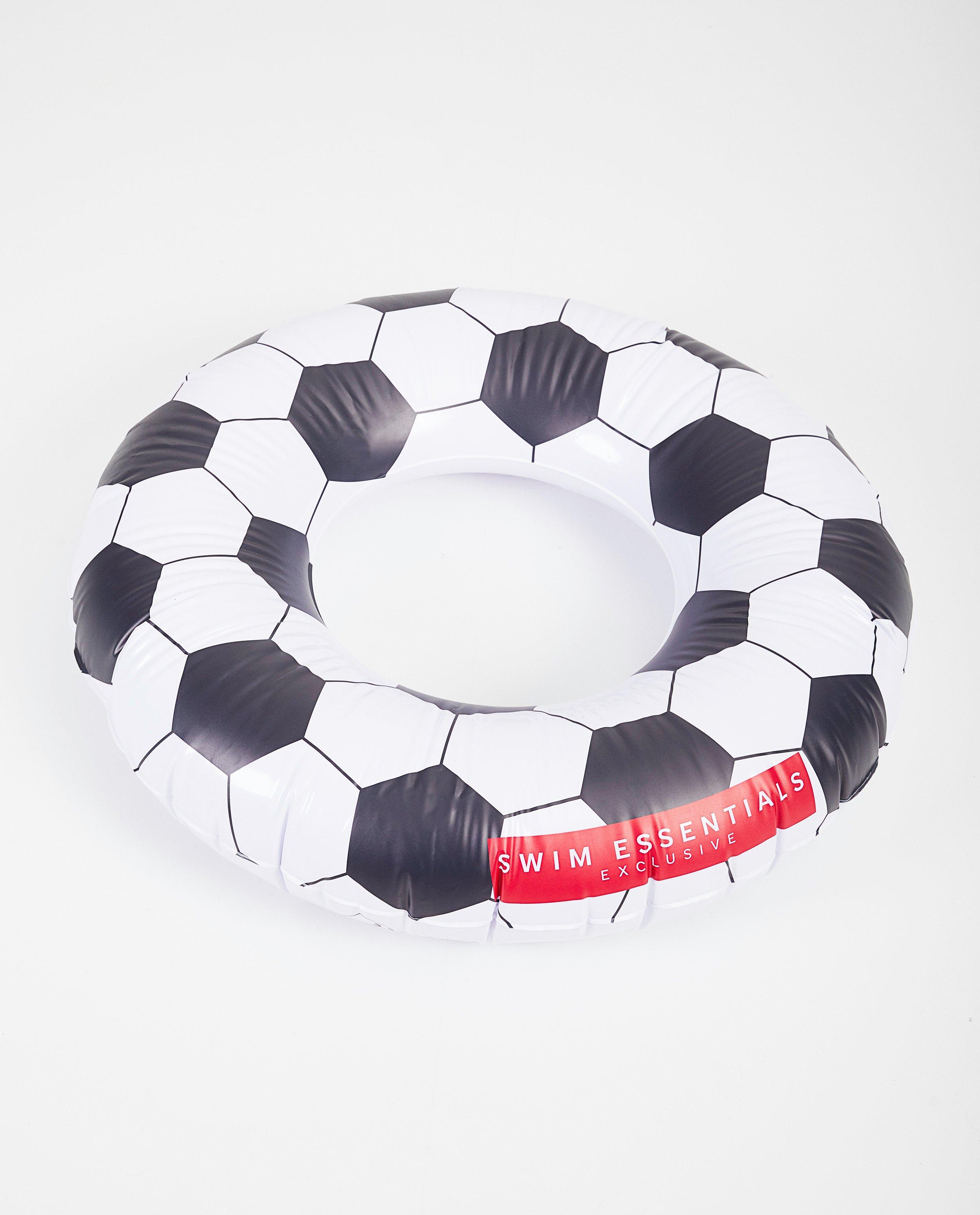 Ronde zwemband met voetbalmotief - allover - Swes