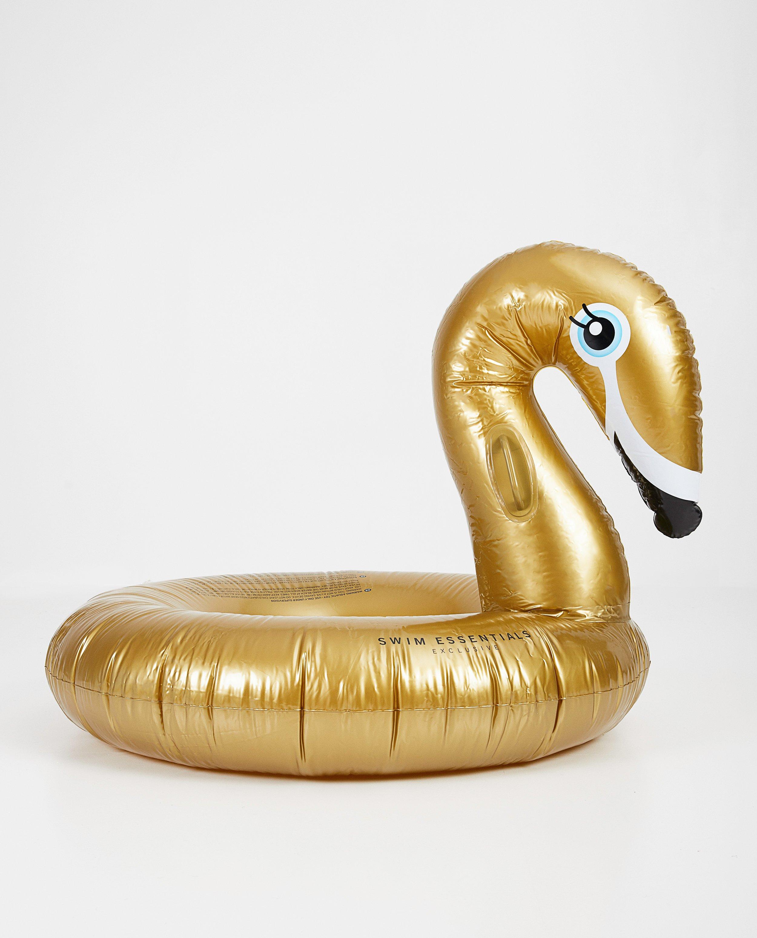 Luxueuse bouée - cygne doré - Swim Essentials - Swes
